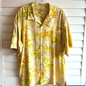 Men’s Tommy Bahama silk shirt, size large